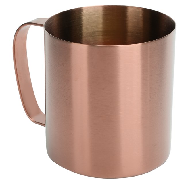 Taza, Taza De Café Ligera A Prueba De Herrumbre, Para El Café De La Cerveza De Otdoor De La Oficina Fugacal Oro rosa