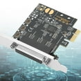 thumbnail image 4 of Carte d'Extension de Carte de Riser pour Carte d'Extension d'Ordinateur PCI E à AX99100 Accessoire d'Ordinateur de 4Port 115200bps pour le Mode SPP / Octet / ECP, 4 of 8