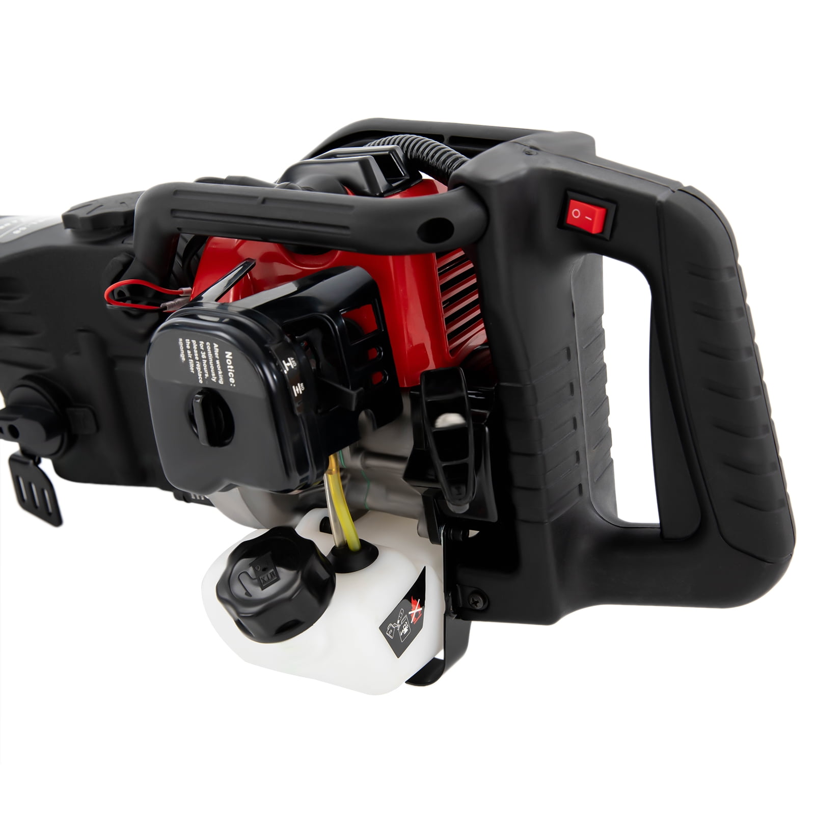 33CC 2-Stroke Gas Hammer Drill, 30J 1000W 3-in-1 Cordless Demolition Tool, for Concrete Brick Rock