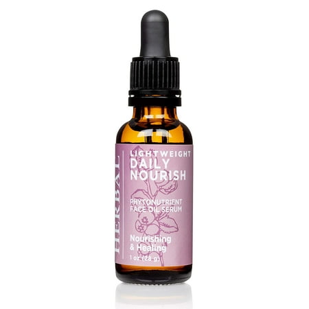 Lightweight Daily Nourish, Unscented Face Oil Serum, Fragrance Free and Ingredient Focused, Ora’s Amazing Herbal, 1 oz