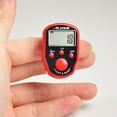thumbnail image 3 of pitrice Mini Stitch Marker Row Fingertip Counter with LED Light LCD Electronic Digital Display Tally Timing for Golf Knitting Weave Sky Blue 4.5*3.5*1.2cm, 3 of 9