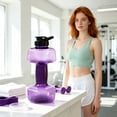 thumbnail image 6 of LEHOZIHEQ Dumbbell Shape Water Bottle, Portable Weight Water Bottles, Dumbbells Travel Cup, Eco-Friendly Cup for Gym, Yoga, Running, Outdoors, Cycling, and Camping, 6 of 7
