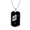 Military Chain (Gold), variant on Musician Necklace Air Guitar Hero Dog Tag Necklace Stainless Steel 24" Chain Silver Tone or Gold Tone