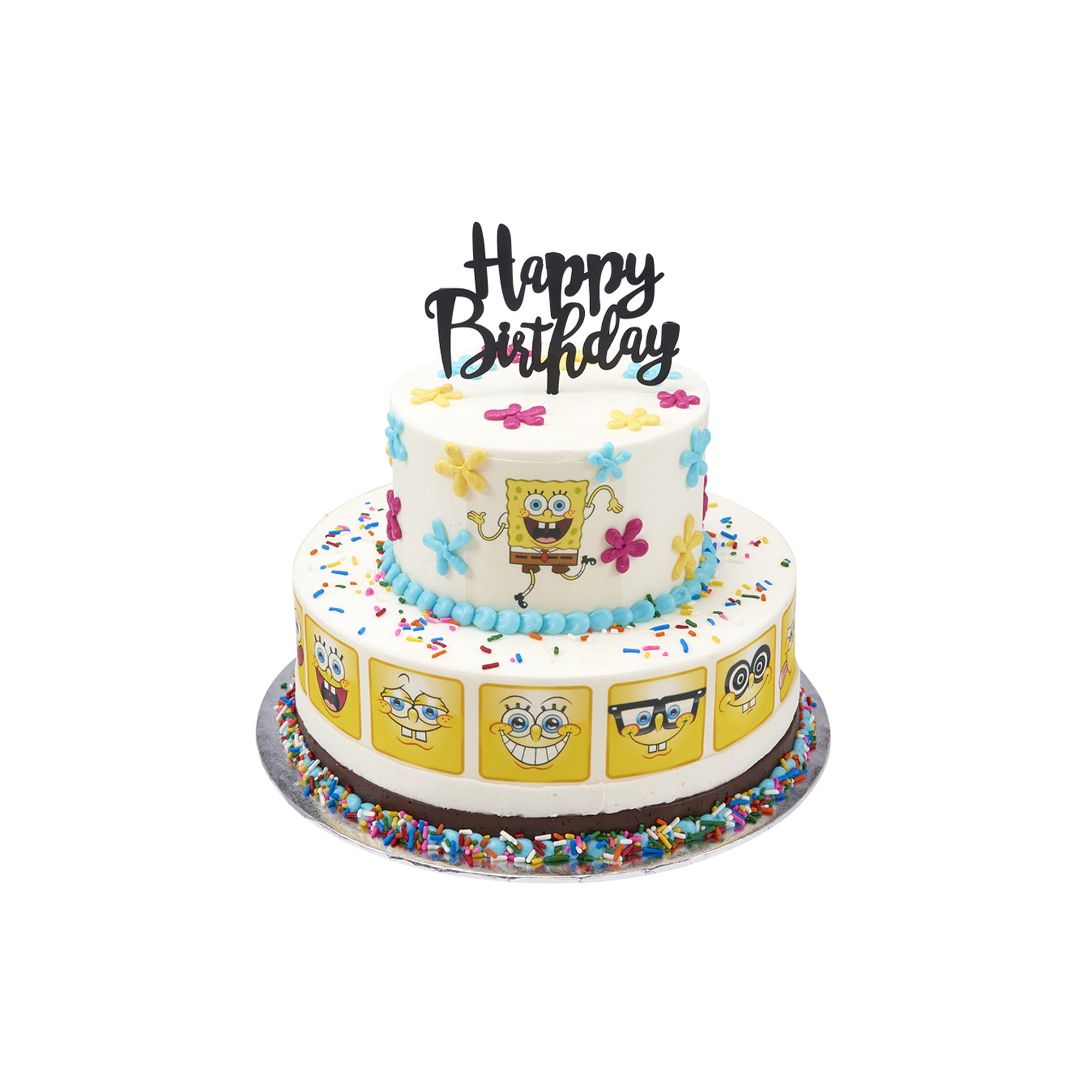 Spongebob Krabby Patty Kit Sheet Cake
