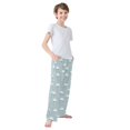 thumbnail image 4 of FORMRS Kids Pajama Pants with Pockets Size 6-8Y Boys Lounge Sleep Bottoms, Simple Sheep Pattern, 4 of 8