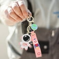 thumbnail image 4 of Cartoon Astronaut Key Chain Pendant PVC and Alloy Shell Compatible for Air Tag, 4 of 8