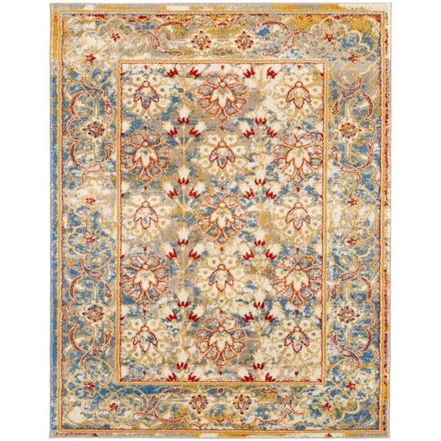 Amer Rug SNA289119 8 ft. 9 in. x 11 ft. 9 in. Sanya 2 Power-Loomed Area Rug - Ivory