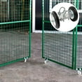 thumbnail image 4 of Heavy duty roller shutter door wheels making smooth operation of metal tube door, 4 of 5