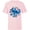 Soft Pink, variant on Disney Stitch in Sunglasses Cool Weird and Cosmic Freestyle- Short Sleeve T-Shirt for Kids - Customized-Athletic Heather