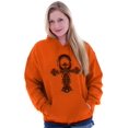 thumbnail image 4 of Ankh Egyptian Cross Symbolic Spiritual Unisex Plus Fleece Graphic Hoodie Brisco Brands 2X, 4 of 5