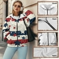 thumbnail image 6 of COEQINE Women's Fashion Hoodie Oversized Full Zipper Sweatshirts Axolotl and Lavender Purple Print Long Sleeve Casual Wear Y2K Jacket Fall Outfits Tops with Pockets, 2XL, 6 of 7