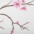 thumbnail image 4 of Home Soft Things Embroidery Canvas Throw Pillow Cover Pillow Case 2 Piece Set - Cherry Blossom - Pink - 14" x 26" LUMBAR, 4 of 7