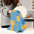 thumbnail image 6 of Kitchen Towel 28x18 Inches x6，Plate Towel, Decorative Towel, Napkin, Tea Towel Tea Towels For Kitchen Dish Cloths & Dish Towels Cute Pretty Yellow Giraffe, 6 of 7
