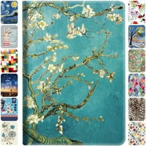 iPad 7.9 Inch Mini 3 Mini 2 Mini 1 [ Mini 3rd 2nd 1st ] Gen A1599 A1489 A1432 MH3F2LL/A MH3G2LL/A MH3E2LL/A Smart Auto Sleep Wake Profile Adjustable Viewing Angle Stand Printed Flip Cover - Blossom