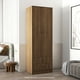 thumbnail image 1 of Ropero de Madera Mobi Muebles Modelo Dalia Color Avellana, 1 of 3
