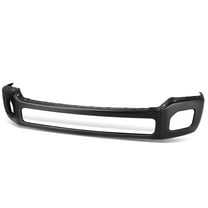DNA Motoring Black Steel Front Bumper Face Bar w/ Fog Light Holes for 11-16 F250 F350 Super Duty