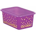 thumbnail image 2 of Teacher Created Resources TCR20342 Bac de Rangement en Plastique Transparent avec Couvercle, Petit, 2 of 2