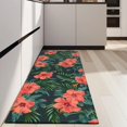 thumbnail image 4 of Pioneer Flower Floral Print Pattern Kitchen Rug Mat,Kitchen Runner Rugs Non Skid Washable,Decorative Kitchen Floor Mats for Kitchen,Sink,Laundry,17"X47", 4 of 5