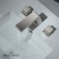 thumbnail image 2 of Boyel Living 3-Hole Deck Mounted Bathtub Sink Faucet Dual-Function Bathroom Faucet Brushed Nickel, 2 of 7