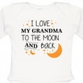 thumbnail image 4 of Inktastic I Love My Grandma to the Moon and Back Boys or Girls Long Sleeve Baby Bodysuit, 4 of 5