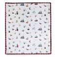 thumbnail image 6 of 2021 Disney Parks Mickey Mouse Christmas Holiday Fleece Flannel Blanket Throw, 6 of 6