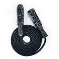 thumbnail image 1 of Cuerda para saltar, cuerda para saltar de algodón, cuerdas para saltar ajustables sin enredos para cardio, entrenamiento de resistencia, 1 of 5