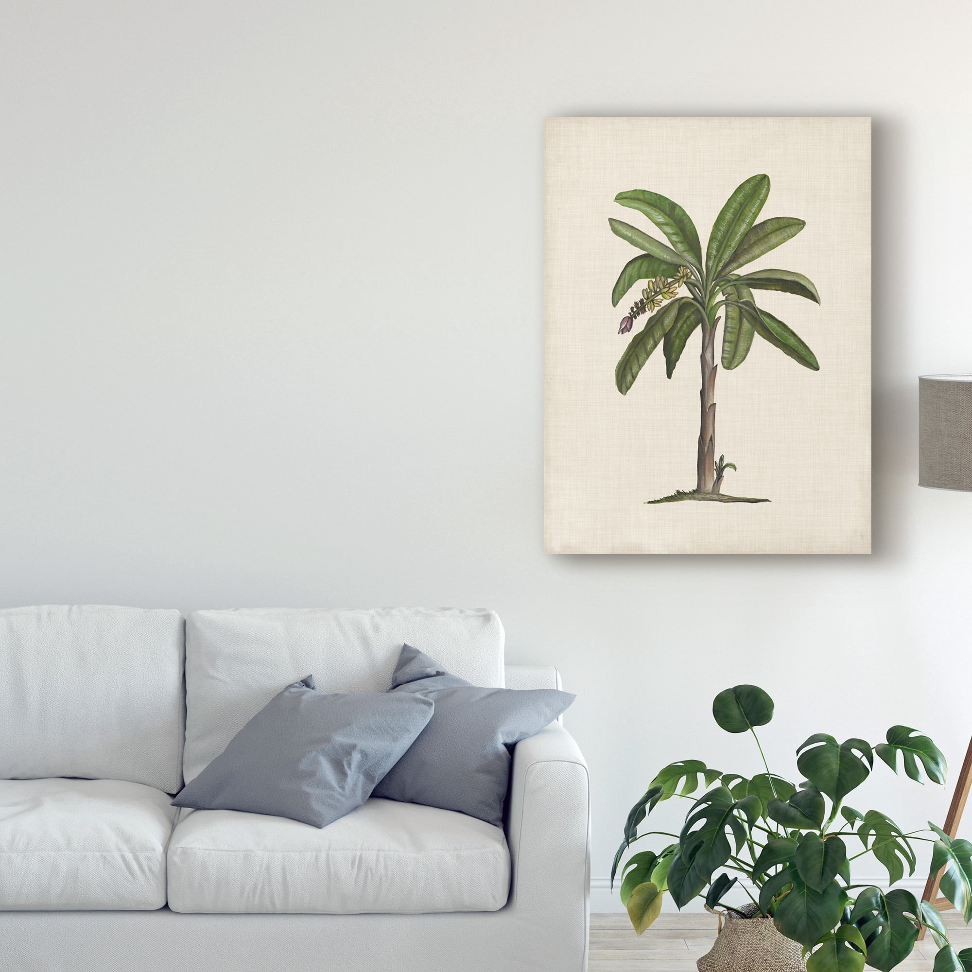 Trademark Fine Art 'British Palms II' Canvas Art by Naomi McCavitt