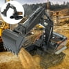 Remote Control Excavator Toys for Boys 22 Channel RC Construction Vehicles 1/14 Scale Toys Gifts for Kids Boys Girls