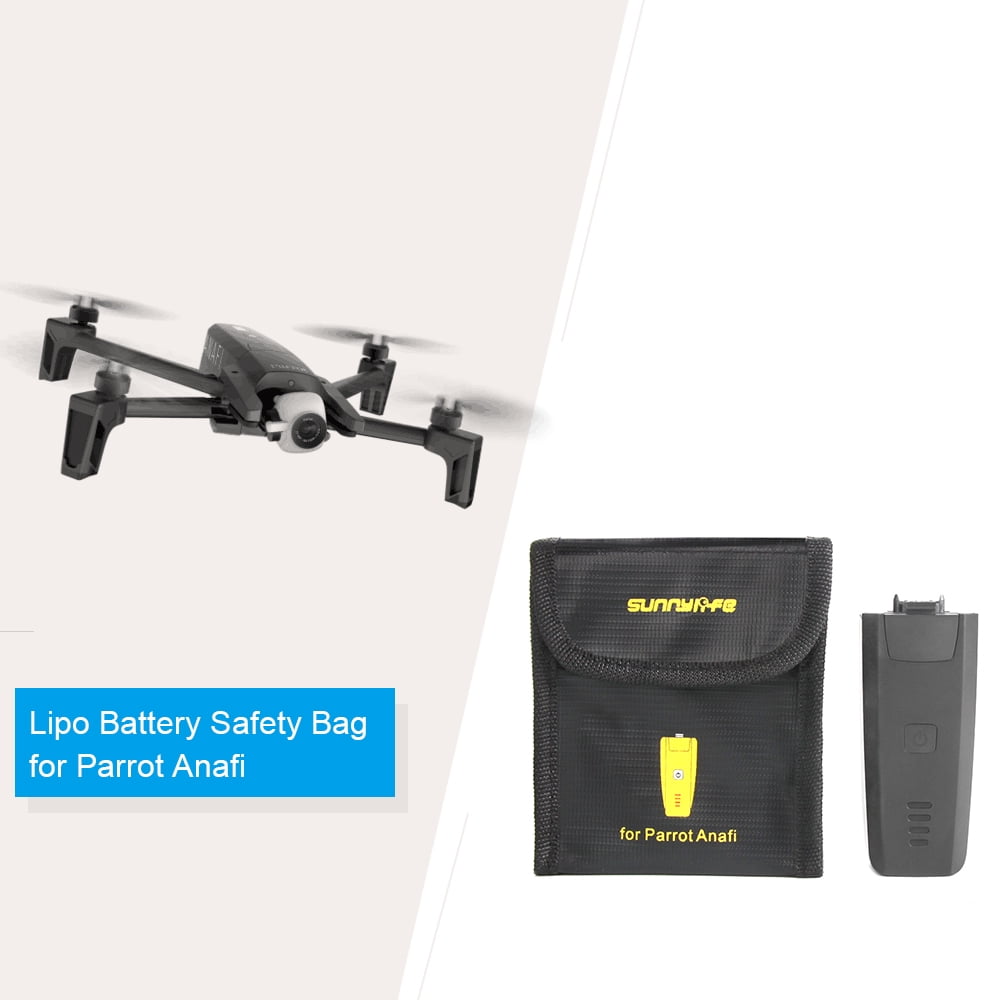Safe Radiation Protection Explosion-proof Bag for Parrot ANAFI Lipo Battery