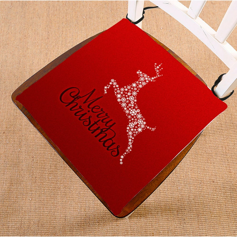 ZKGK Merry Christmas Seat Pad Seat Cushion Chair Cushion Floor Cushion