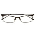 thumbnail image 7 of John Varvatos Mens Ophthalmic Eyeglass Rectangle Black Gold Metal V172. 55mm, 7 of 7