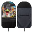 thumbnail image 5 of KUIFORTI Waterproof Car Seat Cover Towel, Sweat Protection for Gym, Workout, Swimming and Hiking, Fun Frog Print, Universal Fit for Cars, SUVs, Trucks, 5 of 7
