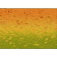 thumbnail image 1 of Ahgly Company Machine Washable Indoor Rectangle Transitional Deep Yellow Area Rugs, 2' x 3', 1 of 7