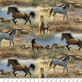 thumbnail image 3 of David Textiles 44" x 1 Yard Cotton Horses in the Prarie Precut Fabric, Multicolor, 3 of 6