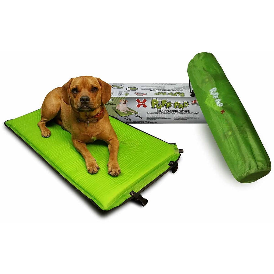 Hugs Pet Products Puff Pad Dog SelfInflating Pet Bed