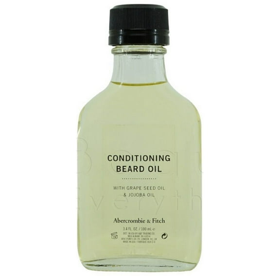 Abercrombie & Fitch CONDITIONING BEARD OIL GRAPE SEED JOJOBA OIL 3.4oz