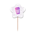thumbnail image 1 of Color de la taza de café Selección de pastelitos Star lable Flag en palillos de dientes, 1 of 3