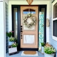 thumbnail image 6 of TX USA 72in Summer Magnolia Welcome Porch Sign  Rustic Wooden Decor  Outdoor Wall Art  Vibrant Floral Farmhouse Patio Decor, 6 of 6