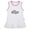 White Sleeveless Dresses, variant on Little Answered Prayer Funny Dresses For Baby, Newborn Babies Skirts, Infant Princess Dress, 0-24M Kids Graphic Clothes (Gray Raglan Dresses, 0-6 Months)