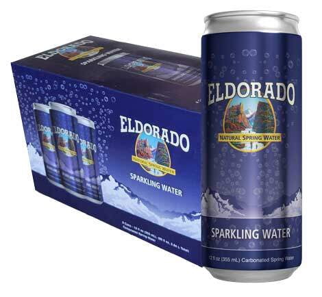 (Pack Of 3) Eldorado Spring Water Water Sparkling Spring 8 Pack 96 Fo