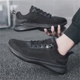 thumbnail image 6 of Men's Running Shoes Wide Toe Walking Sneakers Breathable Knit Sport Shoes Comfortable Tennis Athlet𝗂c Shoes with Durab𝗅e Outsole for Summer and Autumn, 6 of 9