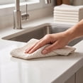 thumbnail image 5 of Smiry 100% Cotton Waffle Weave Kitchen Dish Cloths, Ultra Soft Absorbent Quick Drying Dish Towels, 12x12 Inches, 6-Pack,White, 5 of 6