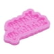 thumbnail image 3 of Moyic Molde de letras de feliz cumpleaños 3D, repuesto antiadherente reutilizable para decoración de pasteles, molde de caramelo de azúcar Type3 NO3, 3 of 6