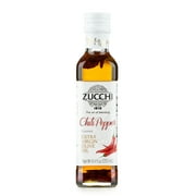 Zucchi Chili Flavored Olive Oil, (8,4 Fl Oz), Made in Italy EVOO, 100% Natural Ingredients