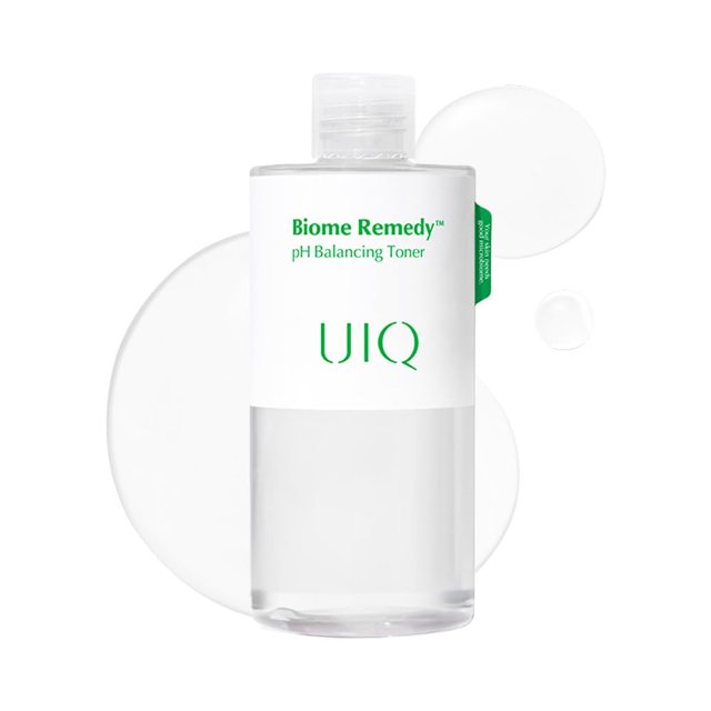 UIQ Biome Remedy Tónico equilibrante de pH 10.14 fl. onz. Korean Skincare - Tónico exfoliante y calmante que equilibra el PH para pieles sensibles