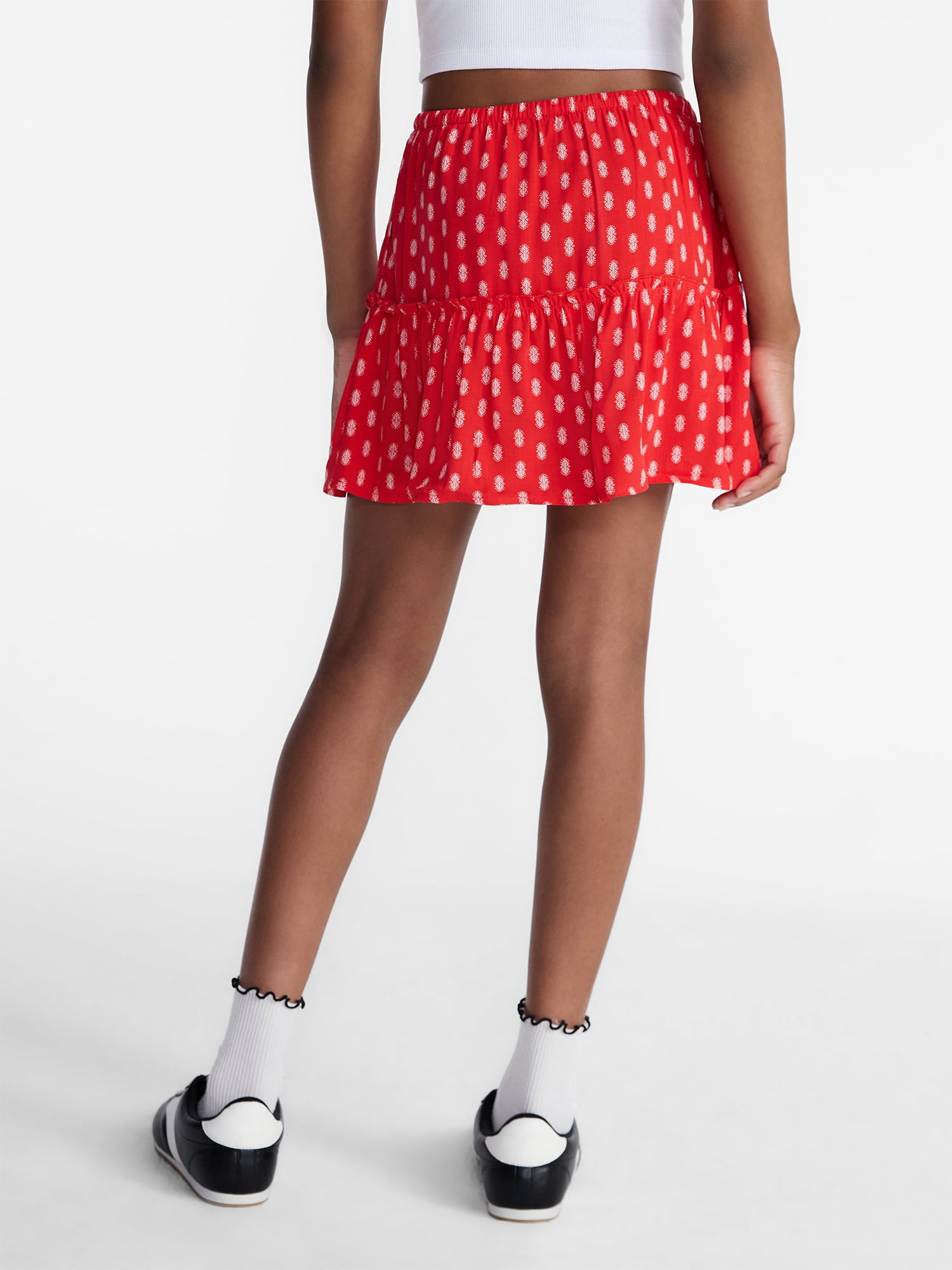 Weekend Academy Girls Tiered Skirt, Sizes 4-18