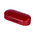 thumbnail image 2 of MERIGLARE 2 Layer with Makeup Mirror Container Eyeglasses Case for Travel Home Outdoor red, 2 of 9