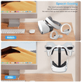 thumbnail image 6 of Allnice VR Headset Wall Mount Storage Stand Hook for Quest 2, Aluminum Alloy VR Headsets & Controllers Wall Display Rack, White, 6 of 7