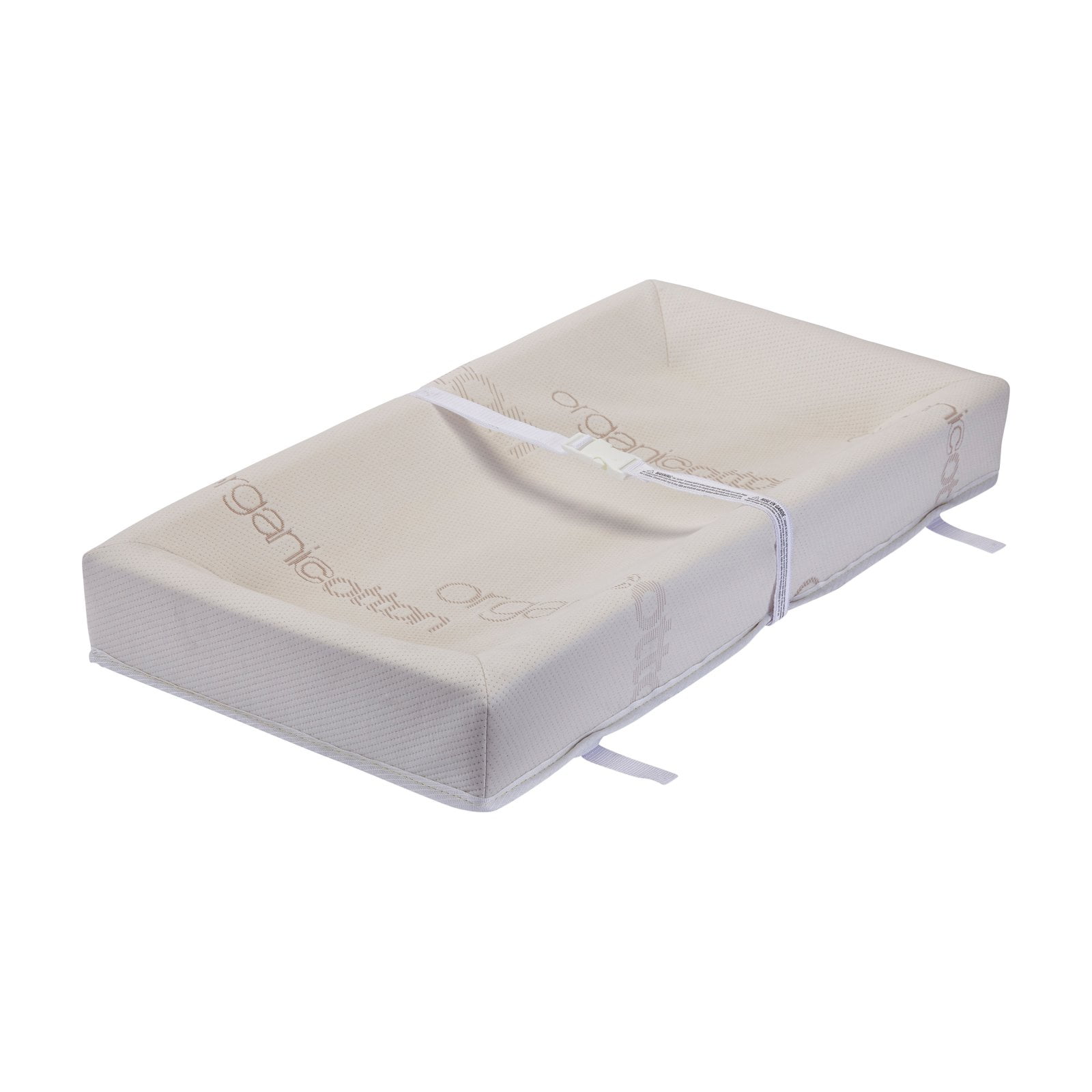 LA Baby 32" 4 Sided Waterproof Changing Pad with Blended Organic Cotton