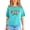 Seafoam Shirt, variant on Wifey Camo Varsity Letter T-Shirt for Women - Coquette Bow Graphic Tee - Camouflage Wife Shirt Seafoam Shirt Adult Large